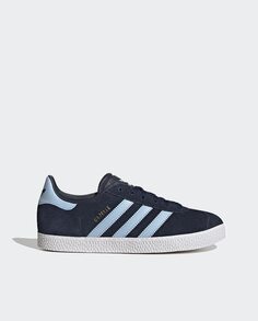 Детские повседневные кроссовки Gazelle J adidas Originals adidas, синий