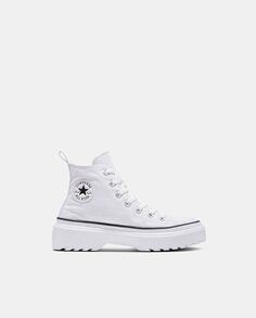 Девчачьи повседневные кроссовки Chuck Taylor All Star Lugged Lift Platform Canvas Converse Converse, белый