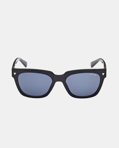 Черные квадратные мужские солнцезащитные очки Guess, черный