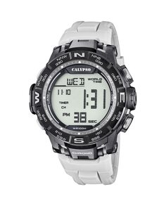 K5816/3 Digital For Man серые резиновые мужские часы Calypso, серый