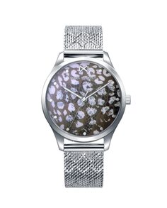 Женские часы Shibuya три стальные стрелки с миланской сеткой Mark Maddox, серебро