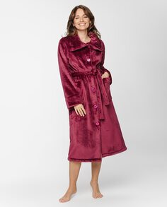 Женский длинный бархатный халат Coemi, розовый