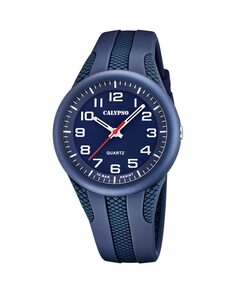 K5835/3 Мужские часы в уличном стиле, синие резиновые Calypso, синий