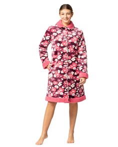 Женский халат с цветочным принтом Señoretta, розовый