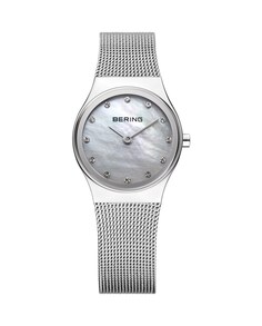 Женские часы Bering 12924-000 CLASSIC, украшенные элементами Swarovski Bering, белый