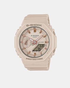 G-Shock 2100 Series GMA-S2100-4AER Женские часы из бежевой смолы Casio, бежевый