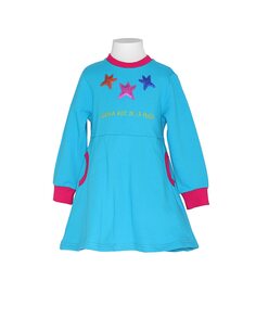 Платье для девочки со звездами AGATHA RUIZ DE LA PRADA, синий