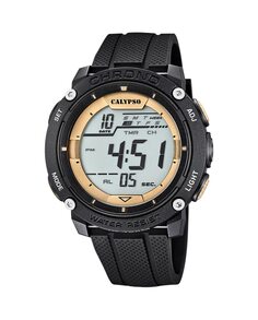 K5820/4 Digital For Man черные резиновые мужские часы Calypso, черный