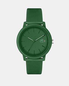 Lacoste мужские часы 12.12 2011170 белые силиконовые Lacoste, зеленый