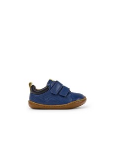 Однотонные кожаные кроссовки для маленьких мальчиков синего цвета Camper, синий