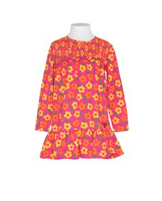 Платье для девочки с ромашковым принтом AGATHA RUIZ DE LA PRADA, мультиколор