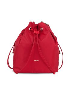 Красный женский рюкзак Clarington на молнии SKPAT, красный