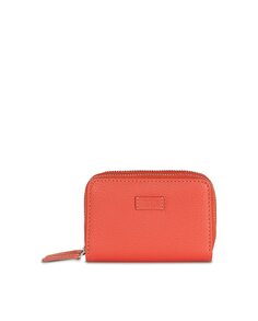 Красный женский кожаный кошелек Antwerp с RFID-защитой Jaslen, красный