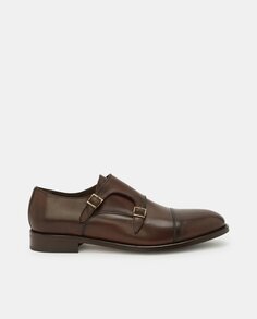 Мужские туфли Bluchers из коричневой кожи Emidio Tucci, коричневый