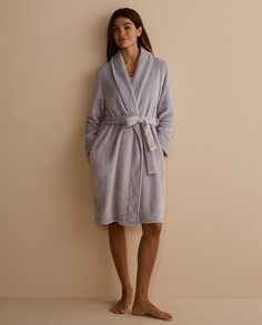 Перекидной женский халат Énfasis, светло-серый