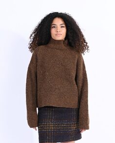 Женский свитер смесовой вязки с длинными рукавами Lili Sidonio