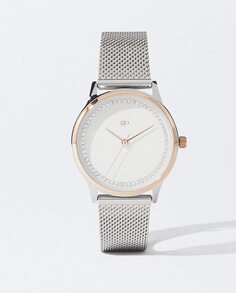 Женские часы Parfois серебристого цвета из нержавеющей стали Parfois, серебро