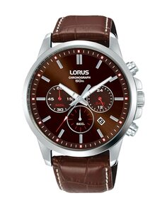 Мужские часы Sport man RT315JX9 из кожи и коричневого ремешка Lorus, коричневый