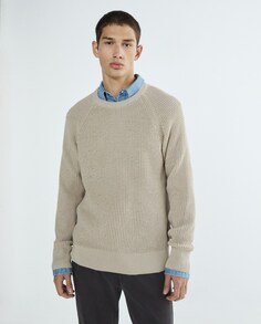 Мужской хлопковый свитер с круглым вырезом Dockers