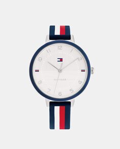 Женские трехцветные силиконовые часы Florence 1782584 Tommy Hilfiger, мультиколор