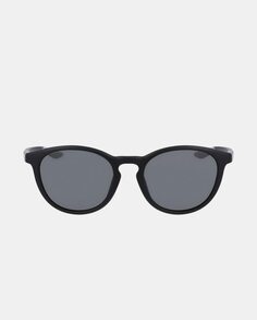 Круглые черные солнцезащитные очки унисекс с поляризационными линзами Nike, черный