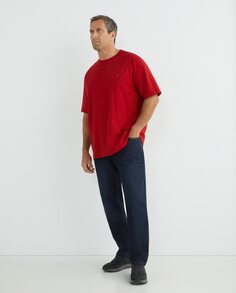 Мужская футболка с коротким рукавом Tommy Hilfiger больших размеров Tommy Hilfiger, красный