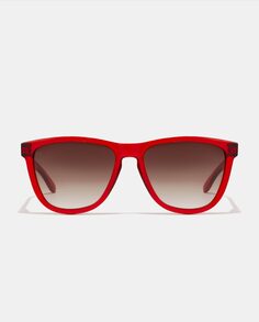 Красные квадратные солнцезащитные очки унисекс Hawkers, красный