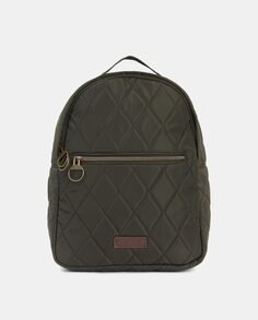 Средний зеленый мягкий рюкзак с передним карманом Barbour, зеленый
