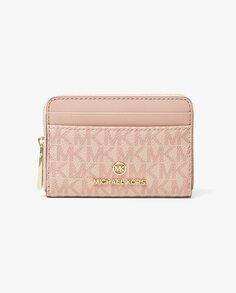 Розовый женский кошелек Michael Michael Kors Jet Set Michael Michael Kors, розовый