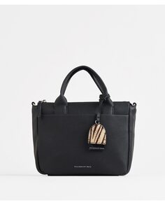 Черная женская сумочка с брелоком PACOMARTINEZ, черный