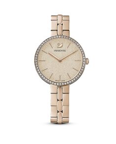 Женские часы Cosmopolitan с серебряным металлическим браслетом Swarovski, розовый