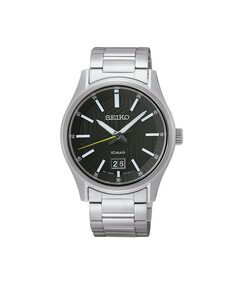 Мужские часы Neo Sports SUR535P1 со стальным и серебряным ремешком Seiko, серебро