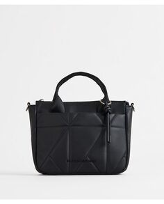 Черная стеганая женская сумочка на молнии PACOMARTINEZ, черный