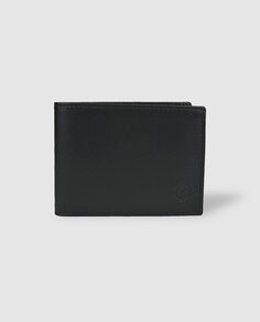 Черный кошелек в американском стиле на четыре карты El Potro, черный