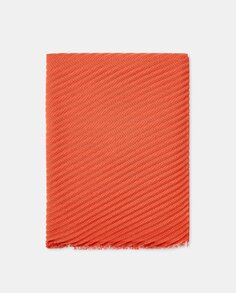 Оранжевый шарф со складками Tintoretto, оранжевый