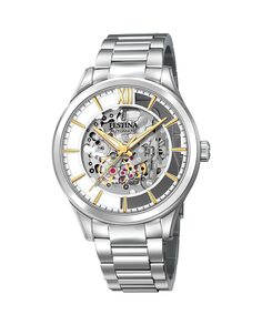 Мужские часы F20630/1 из серебристой стали Festina, серебро