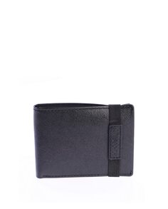 Мужской кошелек Fabián черный кожаный с RFID-защитой Coronel Tapiocca, черный
