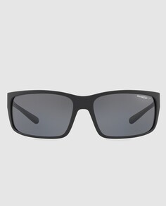 Черные солнцезащитные очки прямоугольной формы Arnette, черный