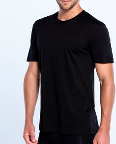 Мужская черная футболка с короткими рукавами Punto Blanco, черный