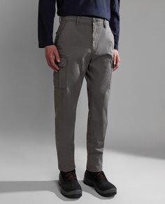 Серые мужские брюки карго Regular M-Yasuni SL Napapijri, серый