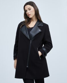 Комбинированная женская куртка Couchel, черный