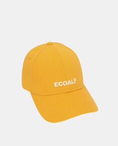 Желтая кепка из органического хлопка Ecoalf, желтый