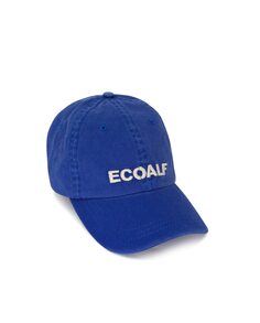 Кепка унисекс с регулируемой застежкой и вышитым логотипом Ecoalf, синий