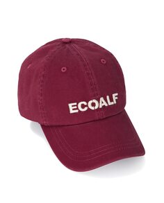 Кепка унисекс с регулируемой застежкой и вышитым логотипом Ecoalf, красный