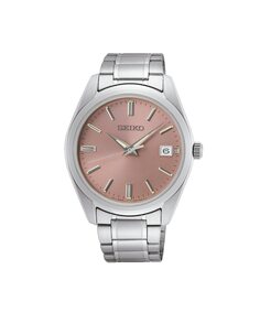 Мужские часы Neo classic SUR523P1 со стальным и серебряным ремешком Seiko, серебро