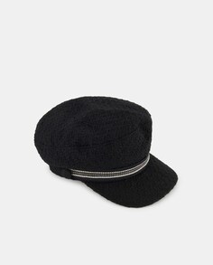 Обычная черная кепка-пекарь Tintoretto, черный