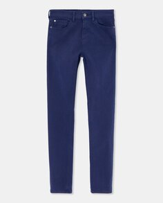 Женские джинсы скинни с высокой посадкой J20 из эластичной ткани быка Emporio Armani, фиолетовый