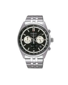 Мужские часы Neo Sports SSB429P1 со стальным и серебряным ремешком Seiko, серебро