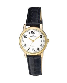 Женские часы Grand RA281611 из искусственной кожи с черным ремешком Radiant, черный