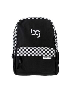 Черный рюкзак унисекс с белым логотипом Blogger, черный